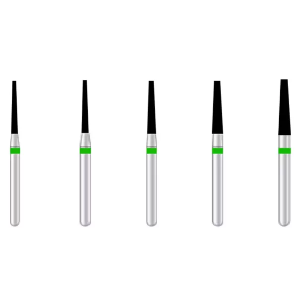 فرز توربین الماسه تیپر صاف - تیزکاوان Tesskavan - Diamond Turbine Taper Burs1