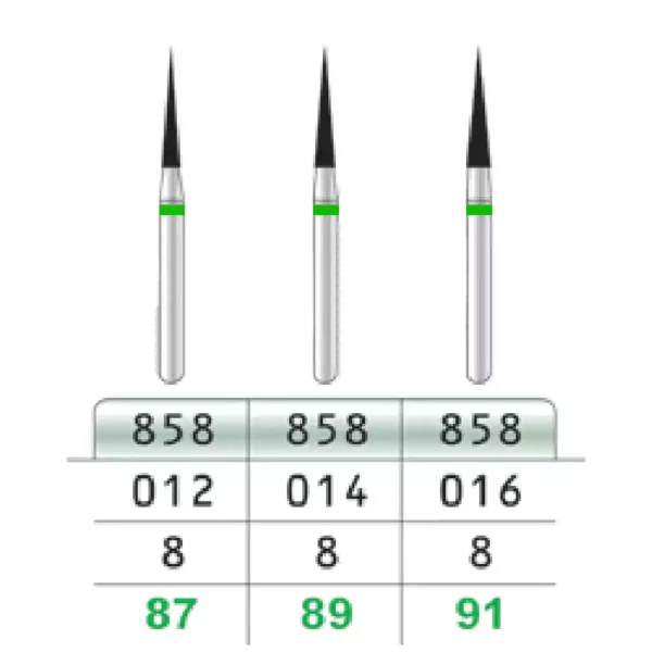 فرز توربین الماسه سوزنی - تیزکاوان Tesskavan - Diamond Turbine Needle Burs 1