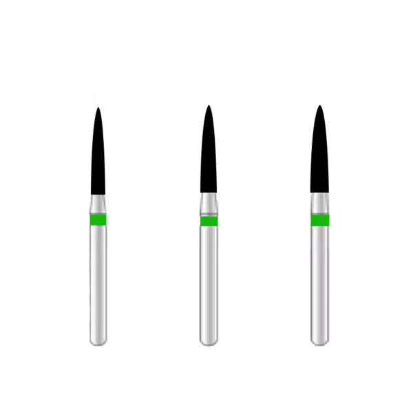 فرز توربین الماسه شعله شمعی بلند - تیزکاوان Tesskavan - Diamond Turbine Long Flame Burs 1