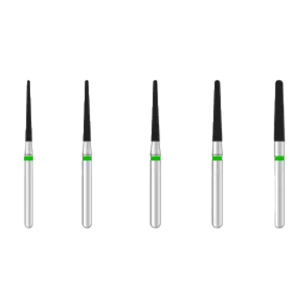 فرز توربین الماسه مخروطی 850 - تیزکاوان Tesskavan - Diamond Turbine Round End Taper Burs