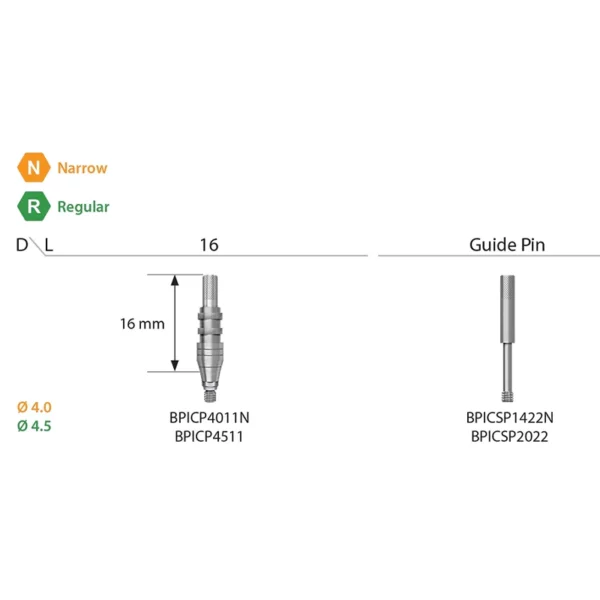 2Pick-up Impression Coping - Dental System Avita ایمپرشن کوپینگ باز - ایمپلنت دندانی اویتا