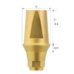 اباتمنت مستقیم - ایمپلنت دندانی اویتا Straight Abutment (Screw included) - Dental System Avita2