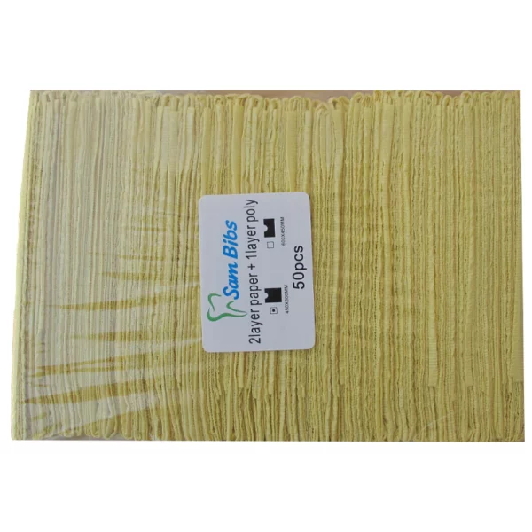 پیش بند سه لایه خارجی یکبار مصرف دندانپزشکی - Three-layer disposable dental apron