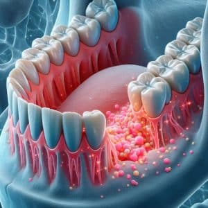 تزریق پودر استخوان در لثه